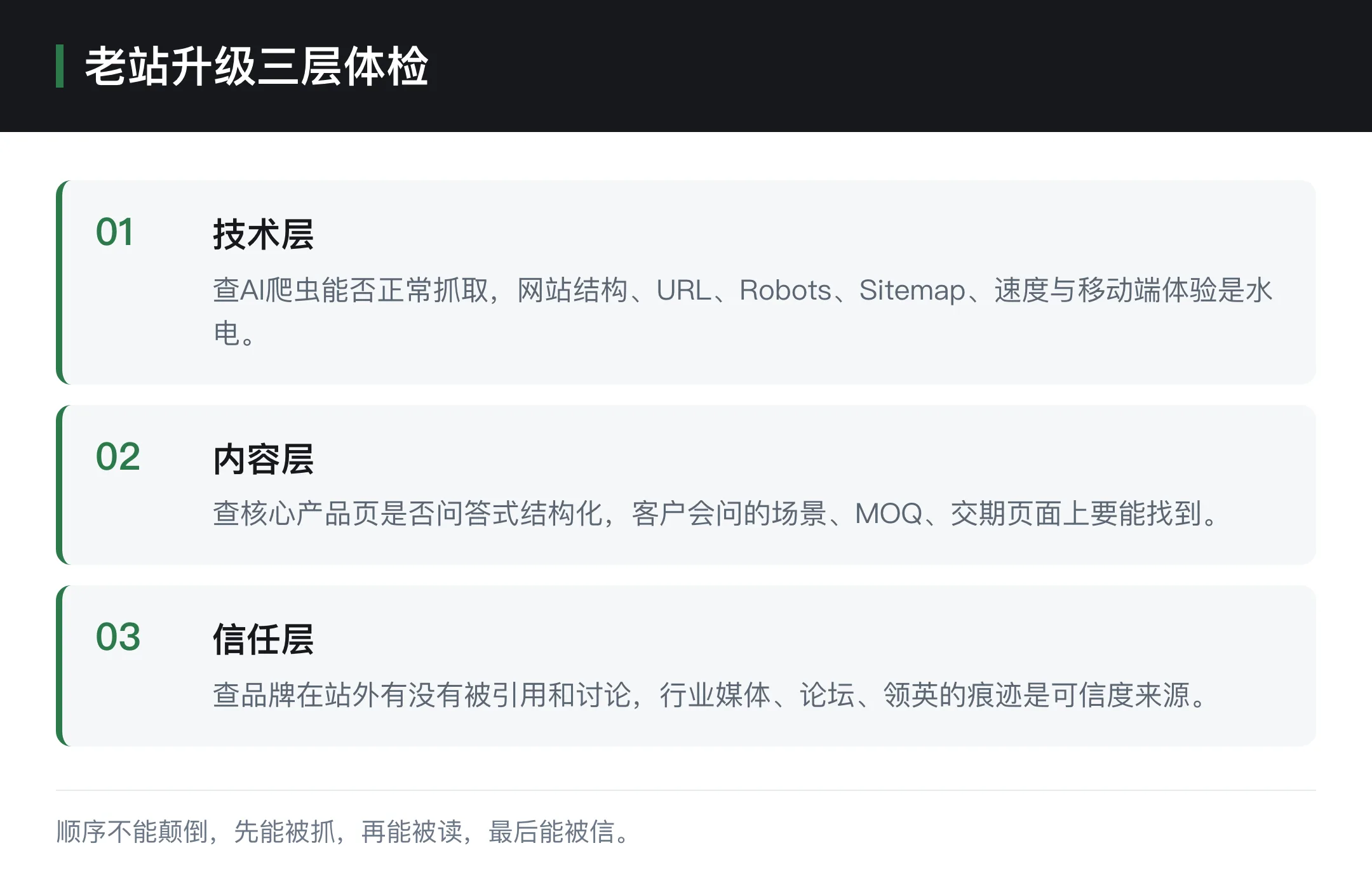 老站升级三层体检